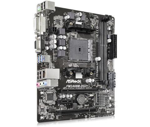 Tarjeta Madre Asrock Fm2a68m-Dg3+ Ddr3 Usb 3.0 Soc Fm2+