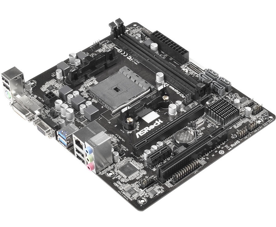 Tarjeta Madre Asrock Fm2a68m-Dg3+ Ddr3 Usb 3.0 Soc Fm2+