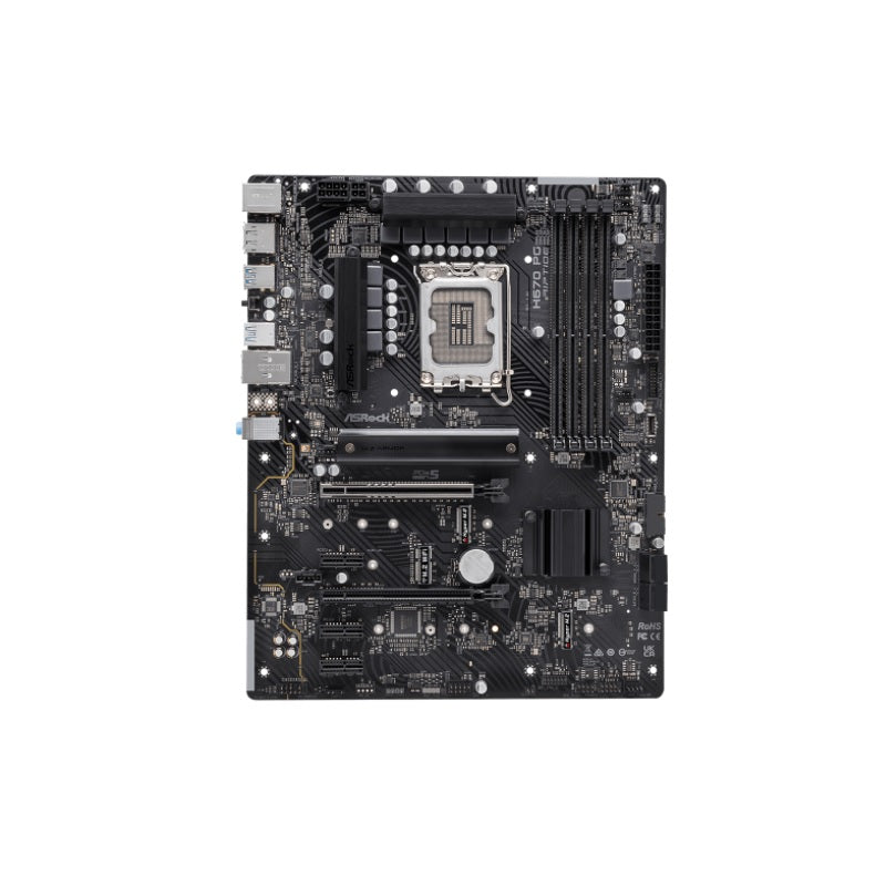 Tarjeta Madre Asrock H670 Pg Riptide Soc 1700 Ddr4, M.2, Usb Type C