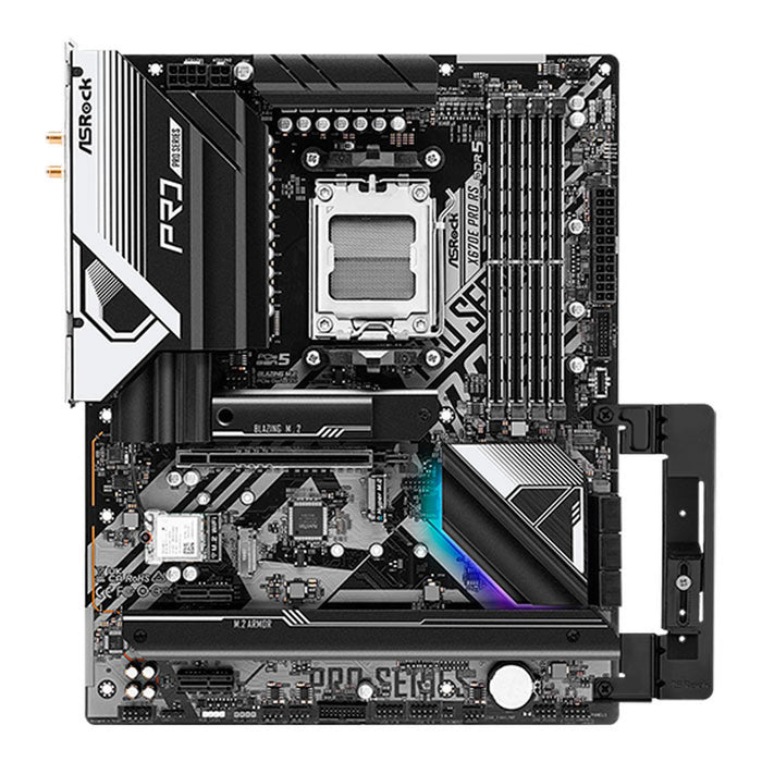 Tarjeta Madre Asrock X670e Pro Rs Soc Am5 Ddr5, Hdmi, Dp, Wifi, Usb C