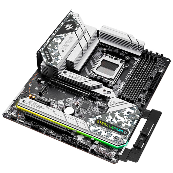 Tarjeta Madre Asrock X670e Steel Legend Soc Am5 Ddr5, Hdmi, Dp ,Wifi