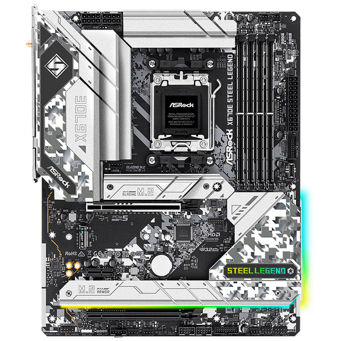 Tarjeta Madre Asrock X670e Steel Legend Soc Am5 Ddr5, Hdmi, Dp ,Wifi