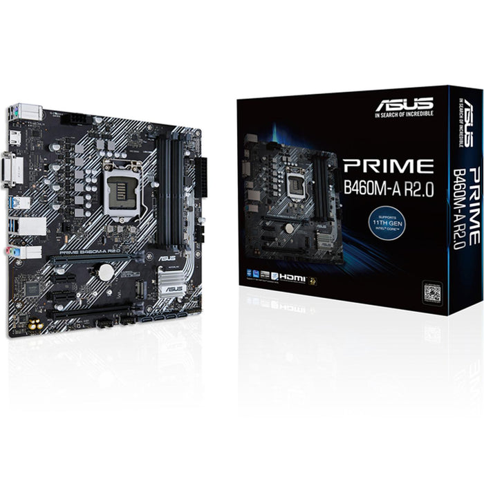 Tarjeta Madre Asus Prime B460m-A R2.0 Ddr4, Usb 3.2, Hdmi, 1200, 10th, 11th