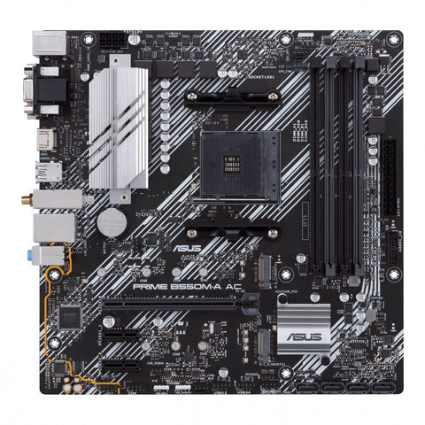 Tarjeta Madre Asus Prime B550m-A-Ac Ddr4, Hdmi, Am4, Usb 3.2, Wi-Fi