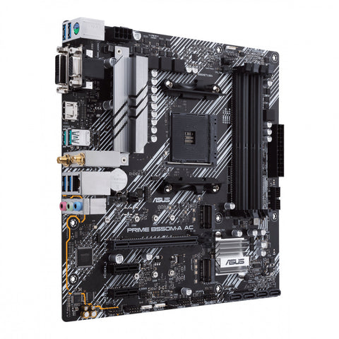 Tarjeta Madre Asus Prime B550m-A-Ac Ddr4, Hdmi, Am4, Usb 3.2, Wi-Fi