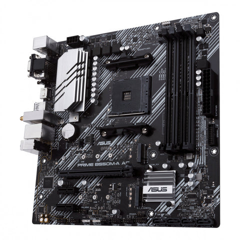 Tarjeta Madre Asus Prime B550m-A-Ac Ddr4, Hdmi, Am4, Usb 3.2, Wi-Fi