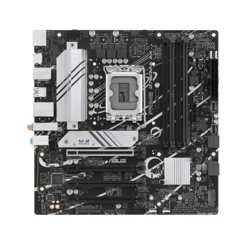 Tarjeta Madre Asus Prime B760M-A Ax 1700,  Ddr5,  Matx,  Hdmi,  Dp