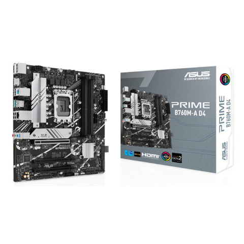 Tarjeta Madre Asus Prime B760m-A D4 1700, Ddr4, Matx, 4dimm