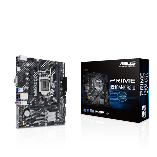 Tarjeta Madre Asus Prime H510m-K R2.0 Socket 1200, Ddr4, M Atx, M.2