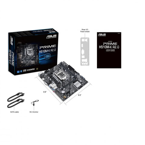Tarjeta Madre Asus Prime H510m-K R2.0 Socket 1200, Ddr4, M Atx, M.2