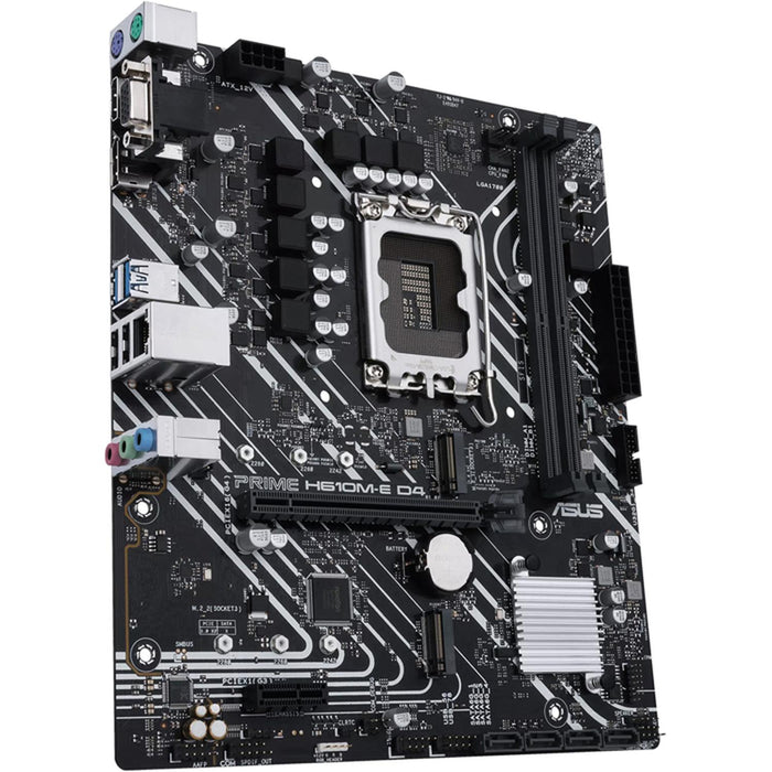 Tarjeta Madre Asus Prime H610m-E D4, Lga1700, Usb3.2, Dual M.2