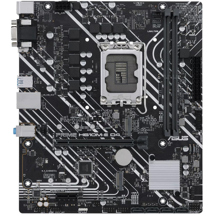Tarjeta Madre Asus Prime H610m-E D4, Lga1700, Usb3.2, Dual M.2
