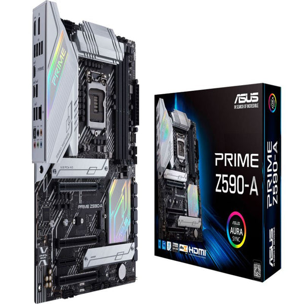 Tarjeta Madre Asus Prime Z590-A, Mlga 1200, Ddr4, Aura Sync, Usb 3.2