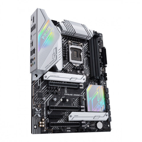 Tarjeta Madre Asus Prime Z590-A, Mlga 1200, Ddr4, Aura Sync, Usb 3.2