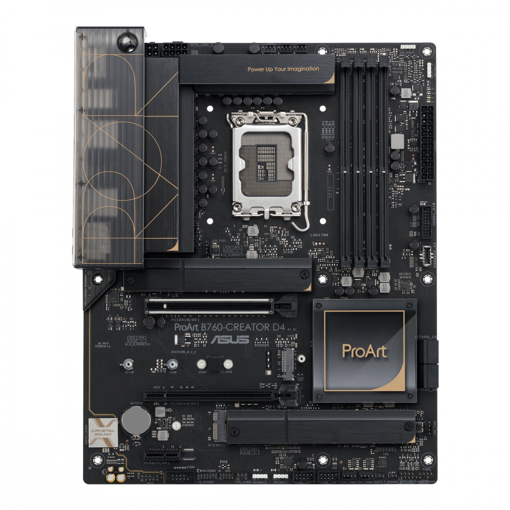 Tarjeta Madre Asus Proart B760-Creator D4 1700, Ddr4, 4 Dimm