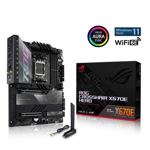 Tarjeta Madre Asus Rog Crosshair X670e Hero Am5