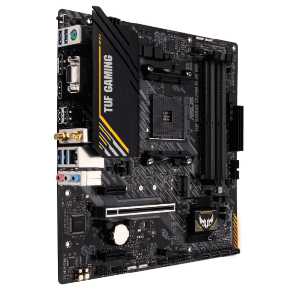 Tarjeta Madre Asus Tuf Gaming A520M-Plus Wifi Ryzen Am4 Ddr4,  M.2