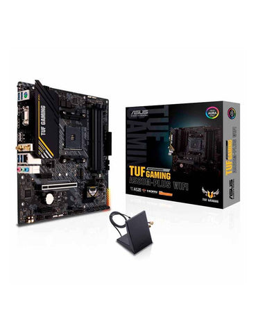 Tarjeta Madre Asus Tuf Gaming A520M-Plus Wifi Ryzen Am4 Ddr4,  M.2