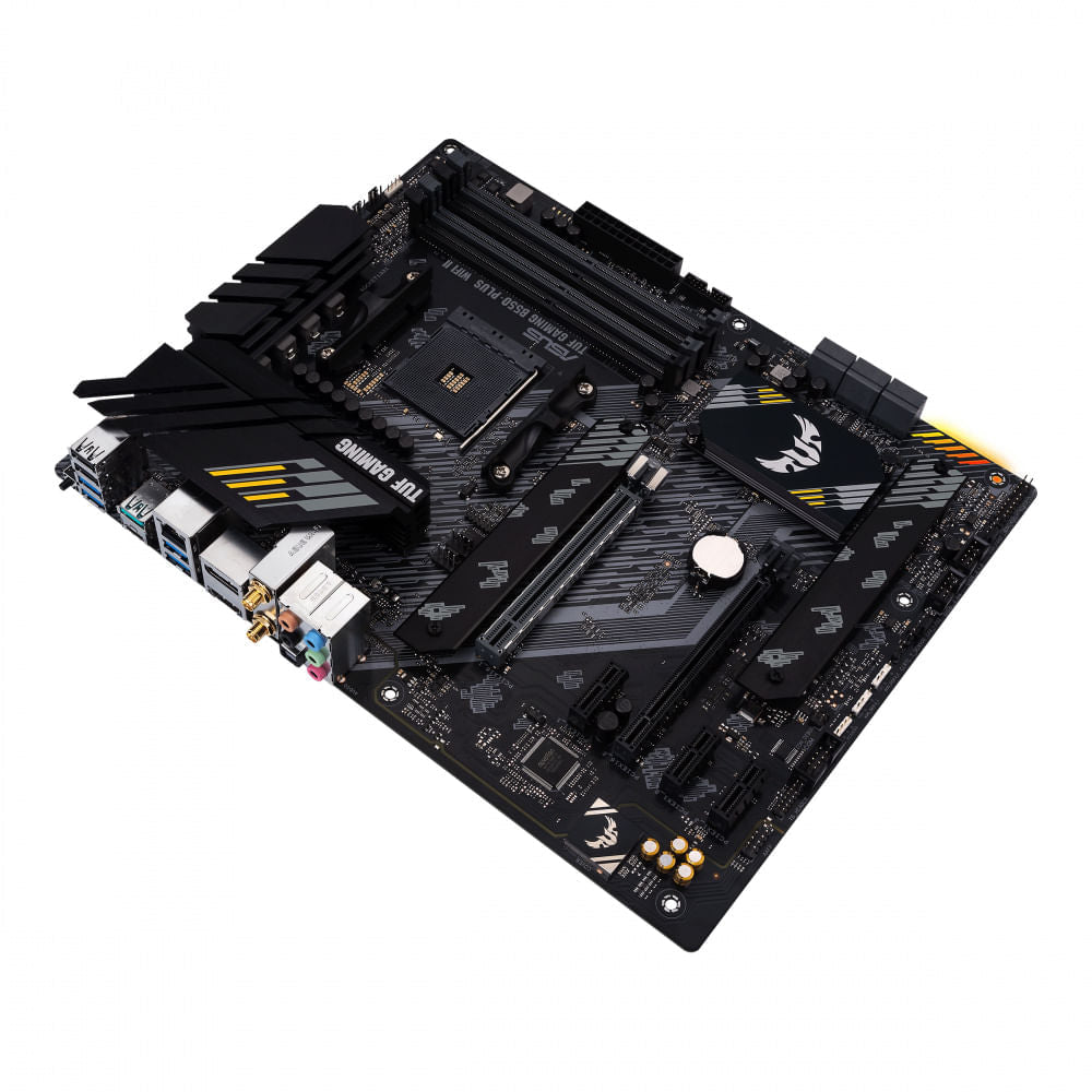 Tarjeta Madre Asus Tuf Gaming B550-Plus Wifi Ii Ddr4, Am4, Atx, Wifi6, Display Port