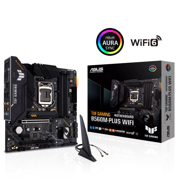 Tarjeta Madre Asus Tuf Gaming B650m-Plus Wifi Am5, Wifi6, Ddr5, Hdmi, Dp