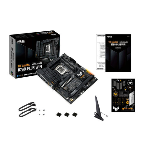 Tarjeta Madre Asus Tuf Gaming B760-Plus Wifi Lga1700, Atx, 4X ddr5