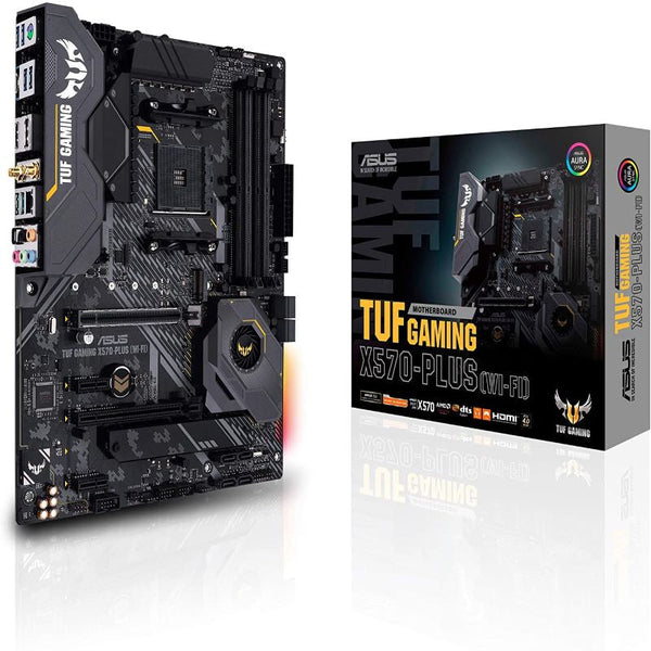 Tarjeta Madre Asus Tuf Gaming X570-Plus (Wi-Fi) Am4 M.2, Hdmi, Usb 3.2