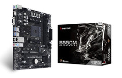 Tarjeta Madre Biostar B550mh Ddr4 Hdmi Pcie M.2 Sata 3th Amd Ryzen Am4