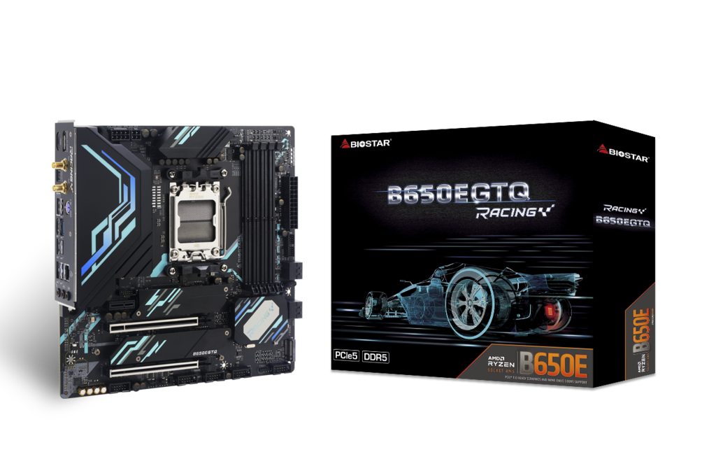 Tarjeta Madre Biostar B650egtq Ddr5 Hdmi Dp Pcie 5.0 M.2 Amd Ryzen Am5