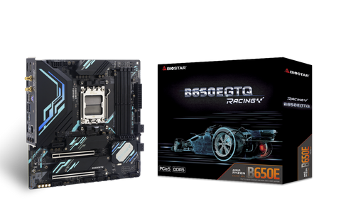 Tarjeta Madre Biostar B650egtq Ddr5 Hdmi Dp Pcie 5.0 M.2 Amd Ryzen Am5