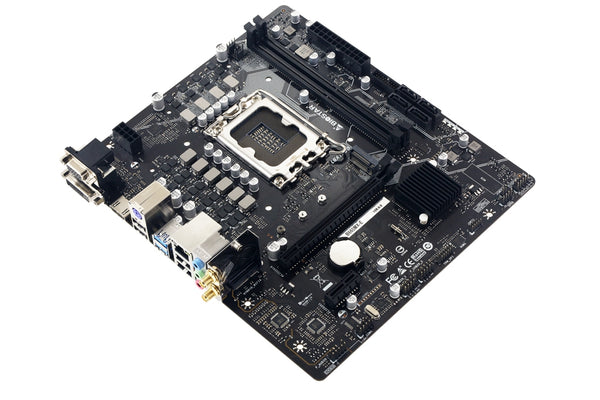 Tarjeta Madre Biostar B660mx-E Ddr4 Hdmi M.2 Sata Pcie 4.0 12th 1700