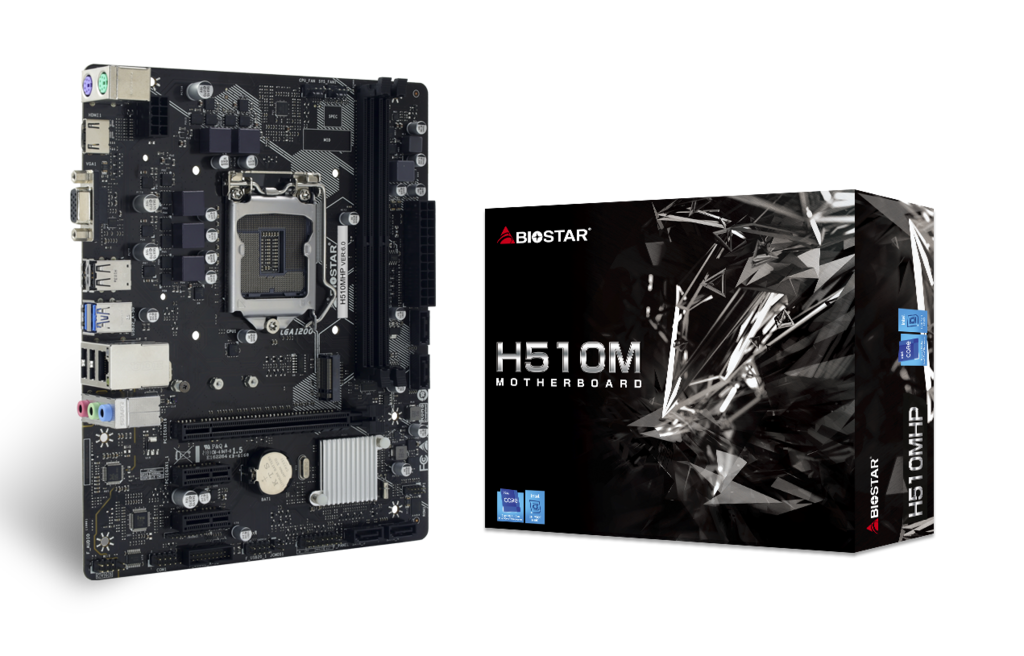 Tarjeta Madre Biostar H510mhp Ddr4 Hdmi Pcie M.2 Sata 10th 11th 1200