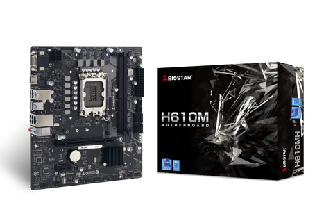 Tarjeta Madre Biostar H610mh Ddr4 Hdmi M.2 Sata Pcie 4.0 Ps2 12th 1700