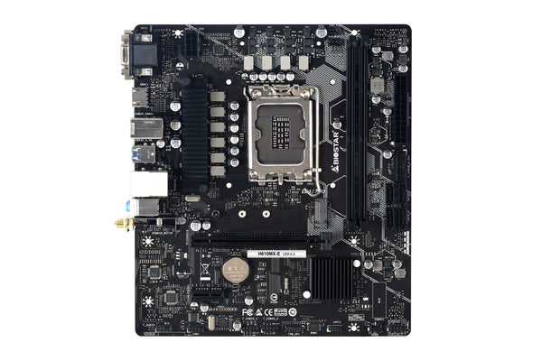Tarjeta Madre Biostar H610mx-E Ddr4 Hdmi M.2 Sata Pcie 4.0 12th 1700