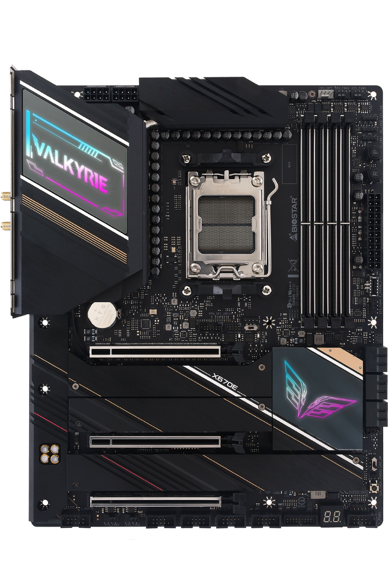 Tarjeta Madre Biostar X670e Valkyrie Ddr5 Hdmi Pcie 5.0 Amd Ryzen Am5