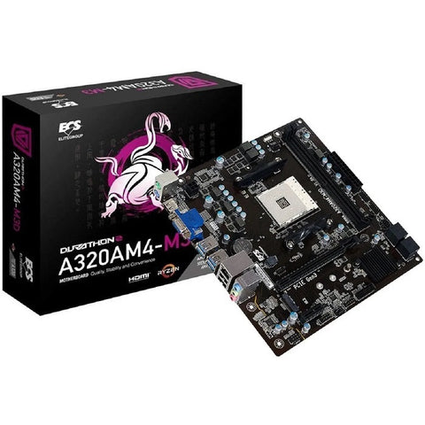 Tarjeta Madre Ecs A320am4-M3d Ryzen Am4 2xddr4 2xpcie Gigalan Usb Hdmi