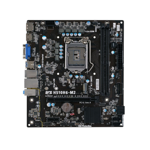 Tarjeta madre ecs h510h6-m2 sata3. , whlk, hdmi, micro atx(89-206-ob4105)