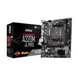 Tarjeta Madre Msi A320m-A Pro Ddr4 Pcie 4.0 Am4