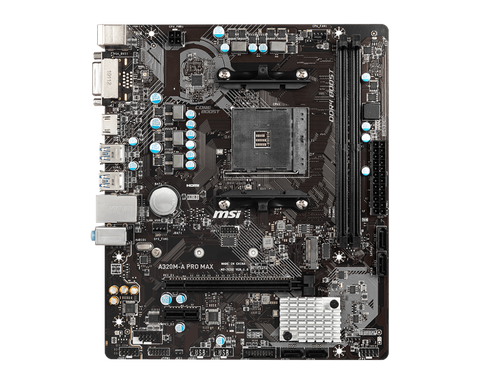 Tarjeta Madre Msi A320m-A Pro Ddr4 Pcie 4.0 Am4