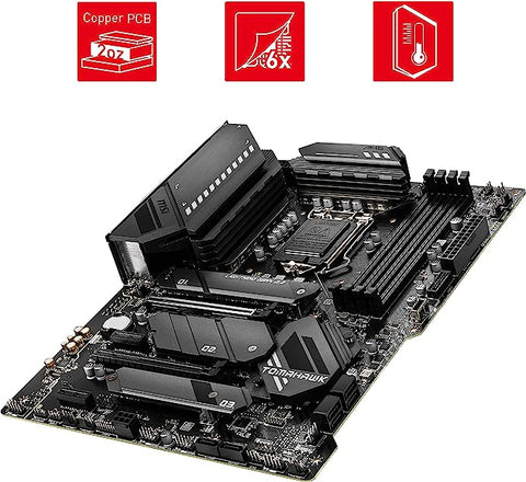 Tarjeta Madre Msi Mag Z590 Tomahawk Wifi 6e Ddr4 M.2 Pcie4.0 11th 1200
