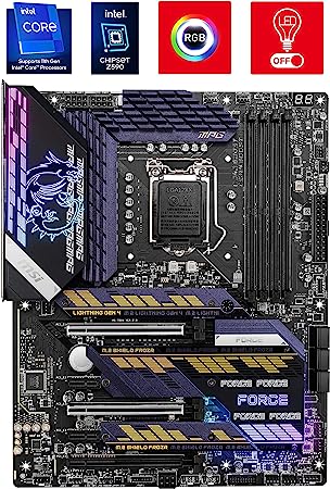 Tarjeta Madre Msi Mpg Z590 Gaming Force Ddr4 M.2 Pcie4.0 11th 1200 Atx