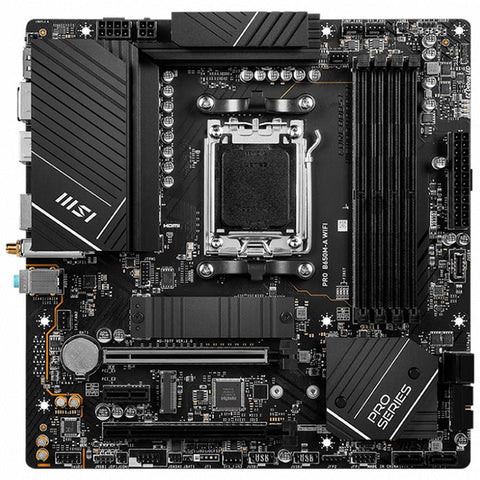 Tarjeta Madre Msi Pro B650m-A Wifi Ddr5 M.2 Pcie 5.0 Ryzen Am5 Hdmi