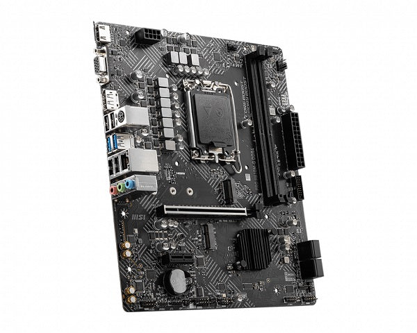 Tarjeta Madre Msi Pro H610m-G Ddr4 M.2 Pcie 4.0 12th 1700 Matx Hdmi