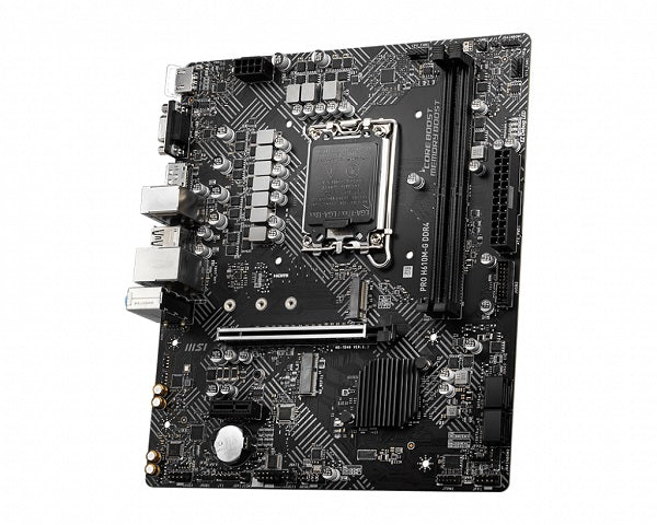 Tarjeta Madre Msi Pro H610m-G Ddr4 M.2 Pcie 4.0 12th 1700 Matx Hdmi