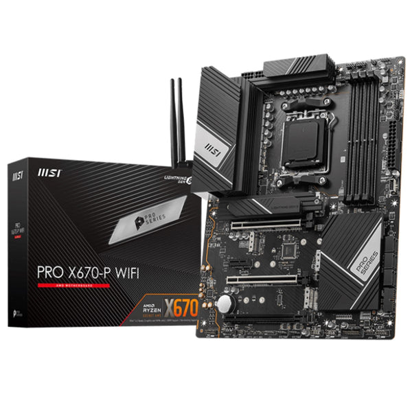 Tarjeta Madre Msi Pro X670-P Wifi Ddr5 Socket  Am5