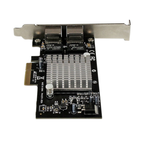 Tarjeta Pci Express Adaptador De Red Pci Express Pci-E Gigabit Ethernet Con 2 Puertos Rj45 De 1gbps Y Chipset Intel I350 - Startech.Com Modelo,St2000spexi