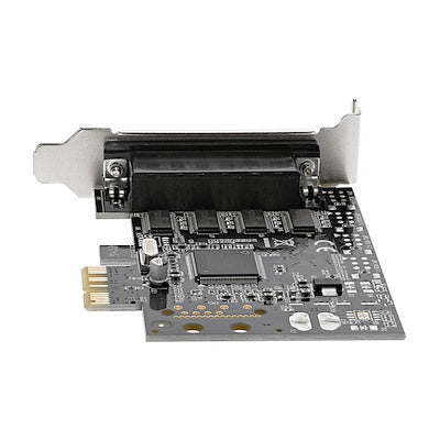 Tarjeta Pci Express - Adaptador Pcie De 4 Puertos Serial Con Cable Multiconector Rs232 Serie - 4x Db9 Macho - Breakout Cable - Startech.Com Modelo, Pex4s553b
