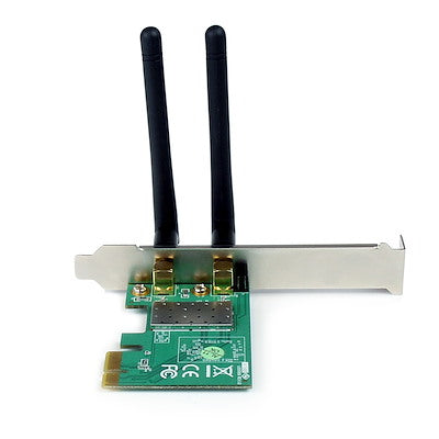 Tarjeta Pci Express - Adaptador Pcie De Red Inalámbrica Wireless Wifi N 802.11b, G, N 300mbps 2t2r - Startech.Com Modelo, Pex300wn2x2