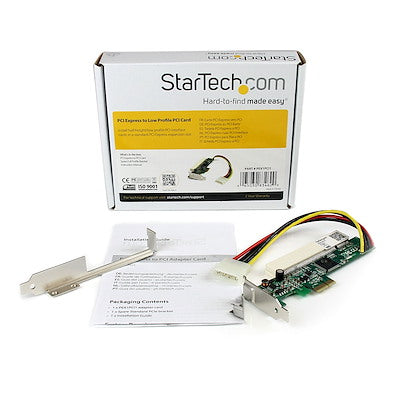 Tarjeta Pci Express - Adaptador Pci Express Pcie Pci-E A Pci - Startech.Com Modelo, Pex1pci1