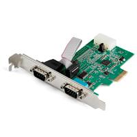 Tarjeta Pci Express Adaptadora De 2 Puertos Serial Rs232 - Tarjeta Controladora Serial Pcie Rs232 - Pcie A Db9 Uart16950 - Startech.Com Modelo, Pex2s953