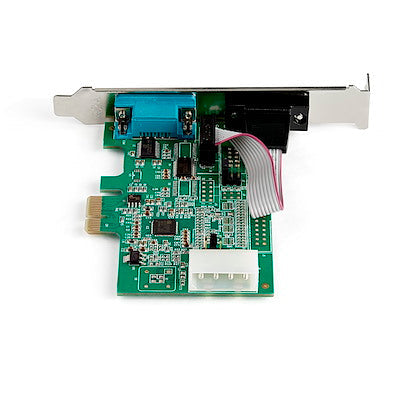 Tarjeta Pci Express Adaptadora De 2 Puertos Serial Rs232 - Tarjeta Controladora Serial Pcie Rs232 - Pcie A Db9 Uart16950 - Startech.Com Modelo, Pex2s953